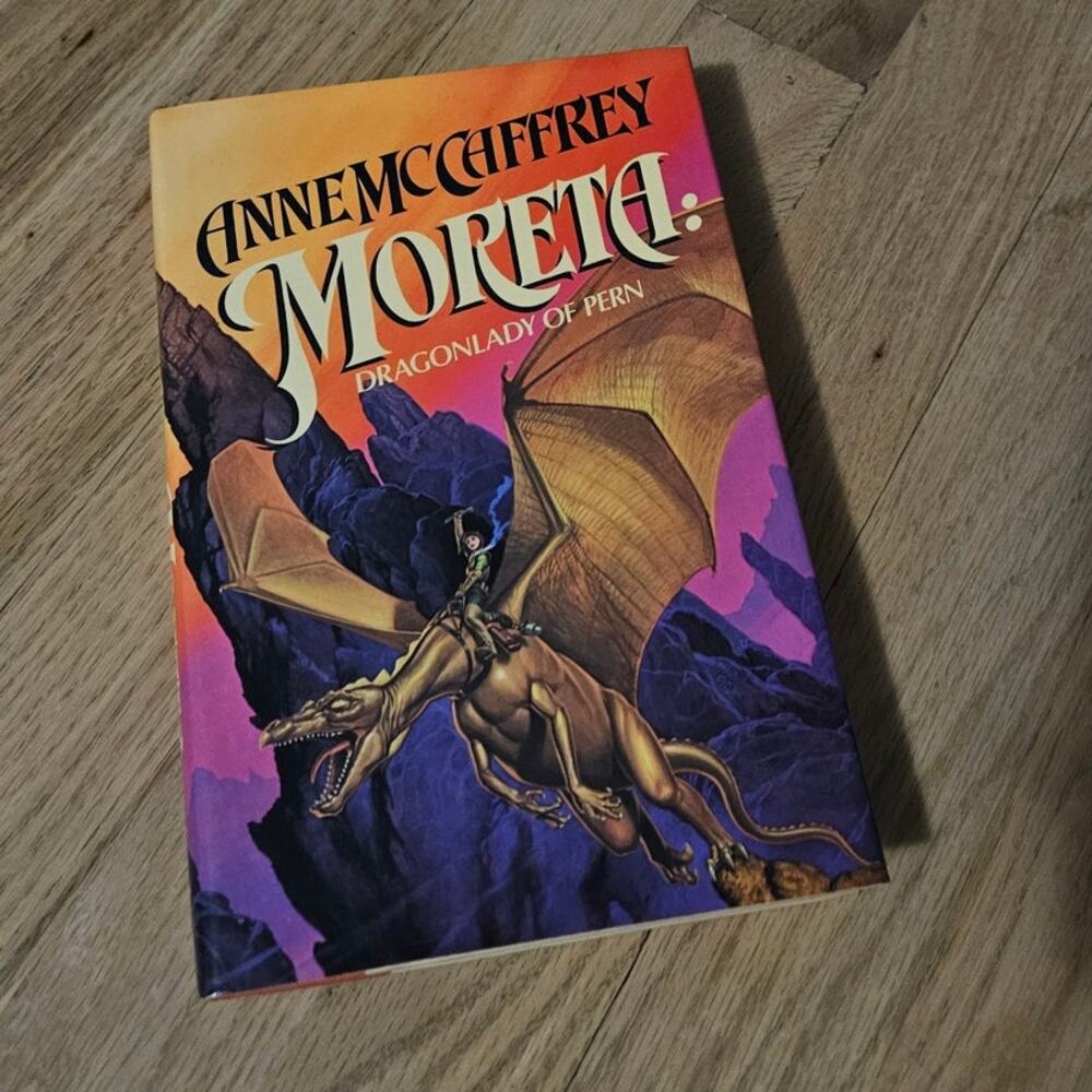 MORETA: Dragonlady of Pern by Anne McCaffrey ~ 1983 First Edition Hardcover